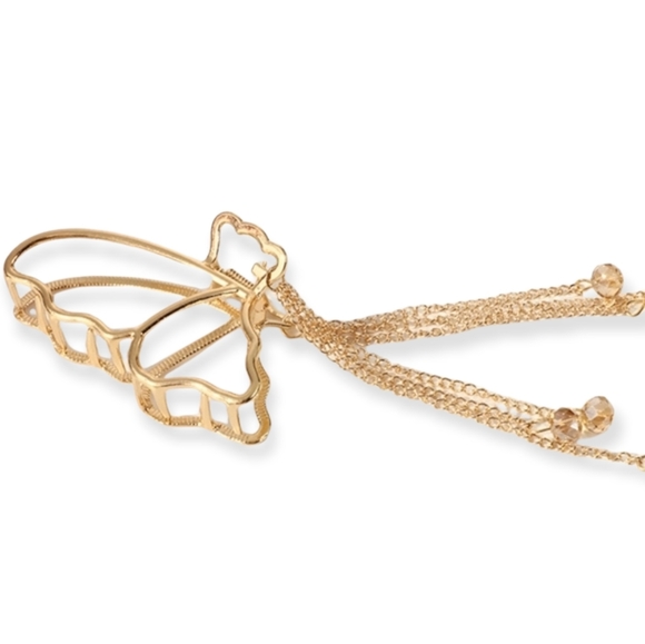 Accessories - Butterfly Tassel Hair Clip
